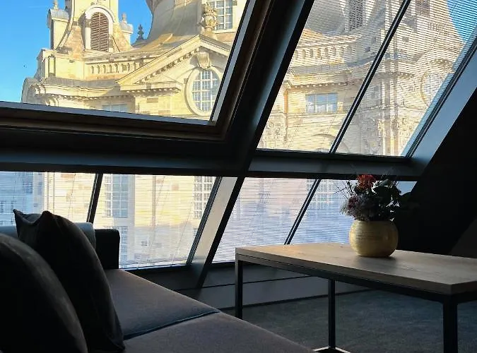 Familienapartment Mit Panoramablick Zur Frauenkirche شقة *