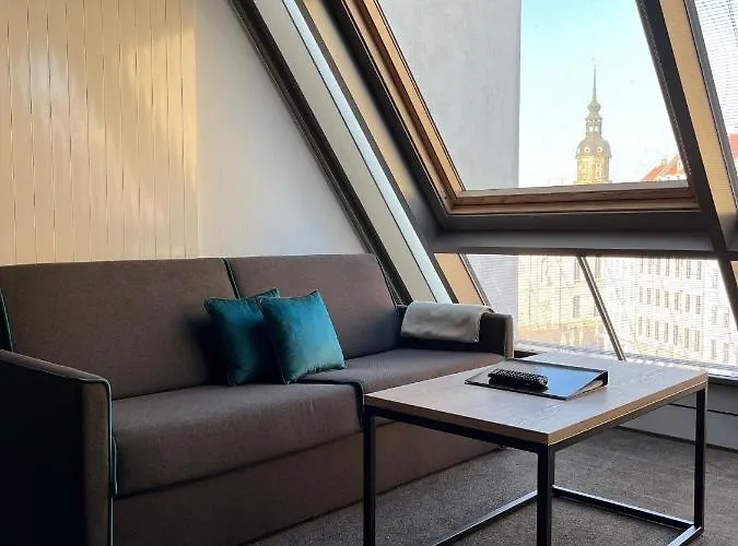 Familienapartment Mit Panoramablick Zur Frauenkirche